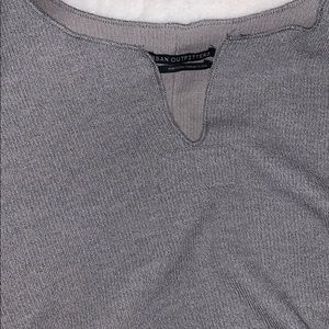 Urban Outfitters Sweaters - NWOT Urban Outfitters Jax Inside Out Notch Top Urban Outfitters Sweaters - NWOT Urban Outfitters Jax Inside Out Notch Top